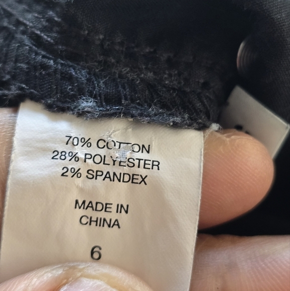 Ny&C Jeans Women Size 6 Black 28x30 Light Wash High Rise Distressed Skinny - Picture 9 of 11